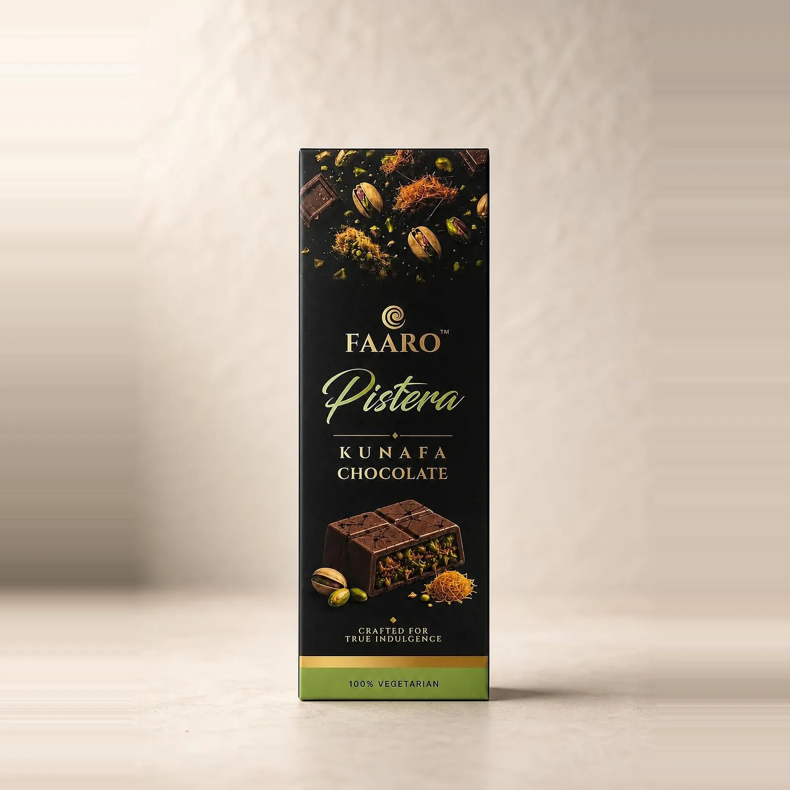 Pistachio Kunafa Milk Chocolate — front of pack