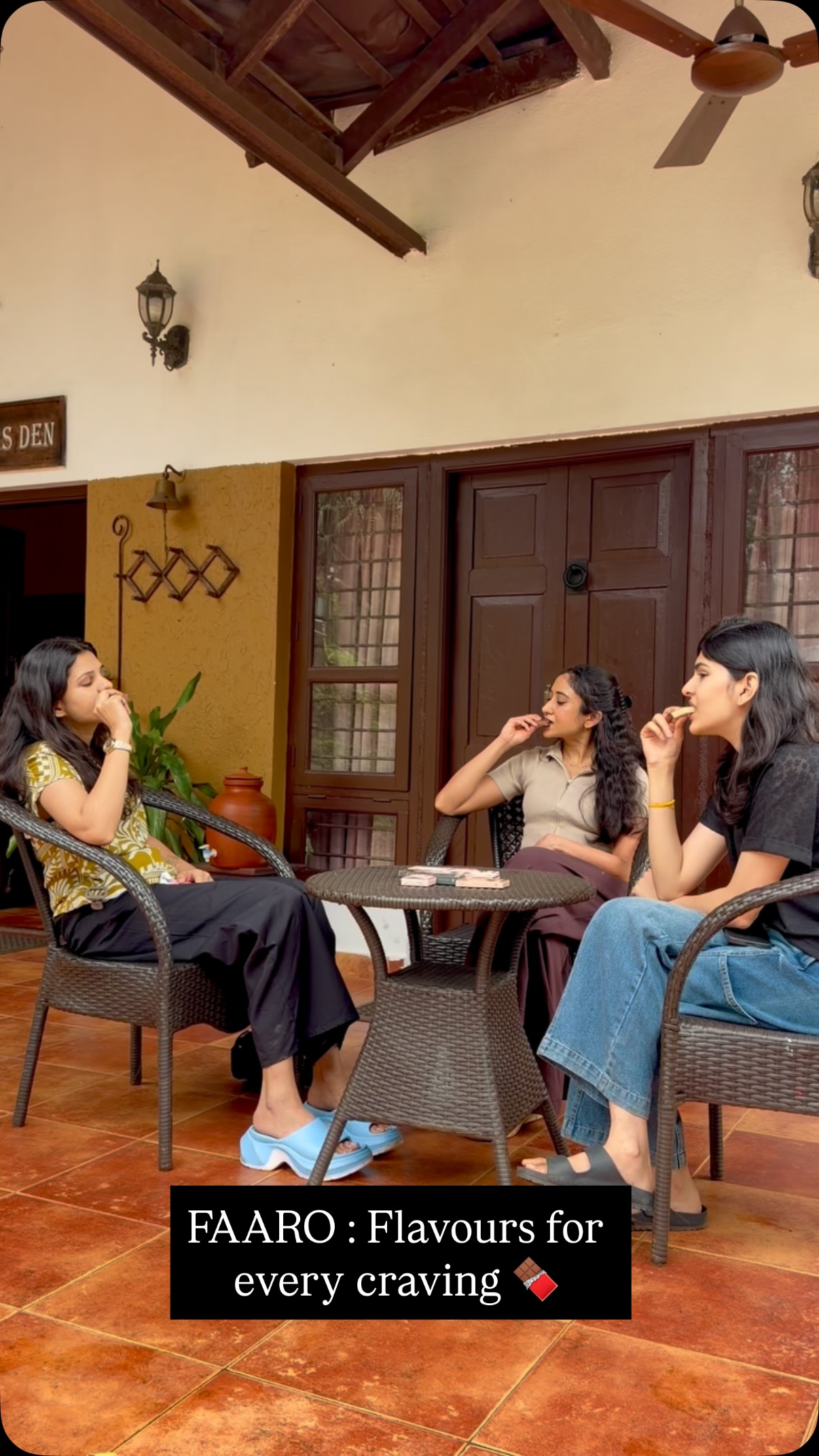 Good conversations. Great company. A little FAARO indulgence.